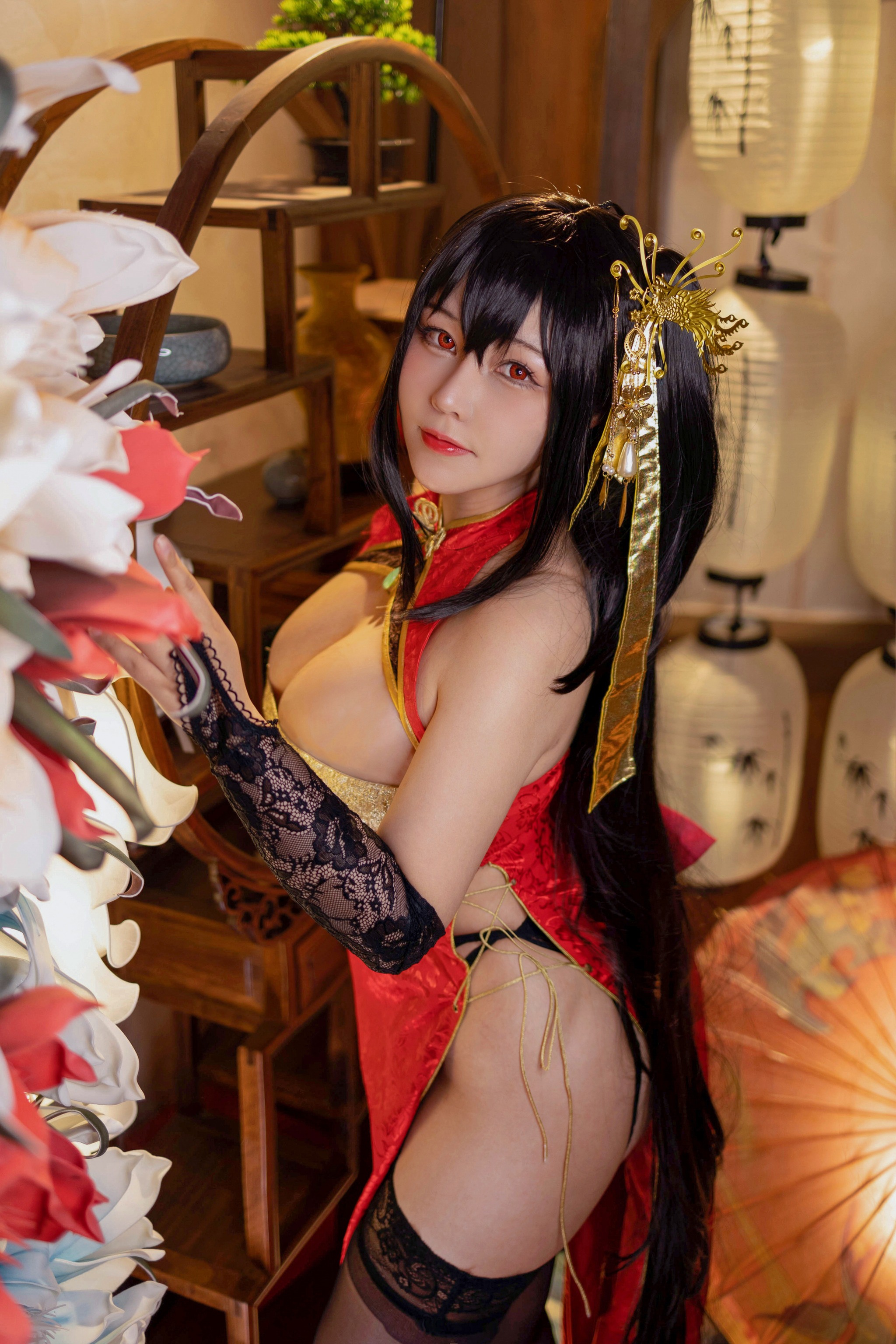 KANEKO_咔喵 - NO.006 大凤旗袍[23P]-XikXak